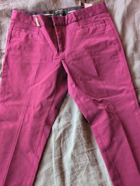 Banana Republic Sloan Plum Slim Dress Pants